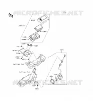 COMPTEURS pour Kawasaki KLX450R 2009