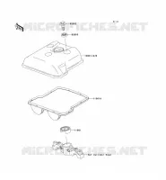 COUVRE CULASSE pour Kawasaki KLX450R 2009