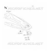 FEUX ARRI&Egrave;RE(S) pour Kawasaki KLX450R 2009