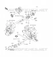 POMPE A HUILE pour Kawasaki KLX450R 2009
