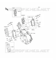 RADIATEUR pour Kawasaki KLX450R 2009