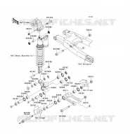 SUSPENSION ARRI&Egrave;RE pour Kawasaki KLX450R 2009
