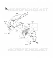 OPTIQUE(S)(JKALX450AAA013365 ) pour Kawasaki KLX450R 2011