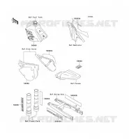 LABEL pour Kawasaki KX100 1993