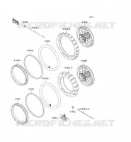 PNEUS pour Kawasaki KX100 1993