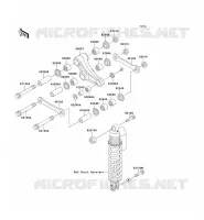 SUSPENSION pour Kawasaki KX100 1993