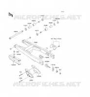 BRAS OSCILLANT pour Kawasaki KX100 1997