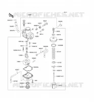 CARBURATEUR pour Kawasaki KX100 1997