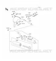 &Eacute;CHAPPEMENT pour Kawasaki KX100 1997