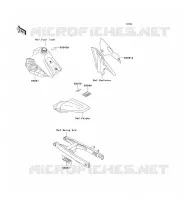 LABEL pour Kawasaki KX100 1997