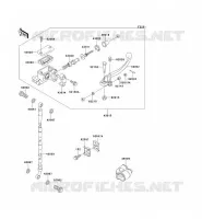 MAITRE CYLINDRE AV pour Kawasaki KX100 1997