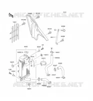 RADIATEUR pour Kawasaki KX100 1997
