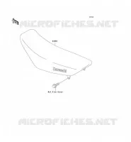 SELLE pour Kawasaki KX100 1997