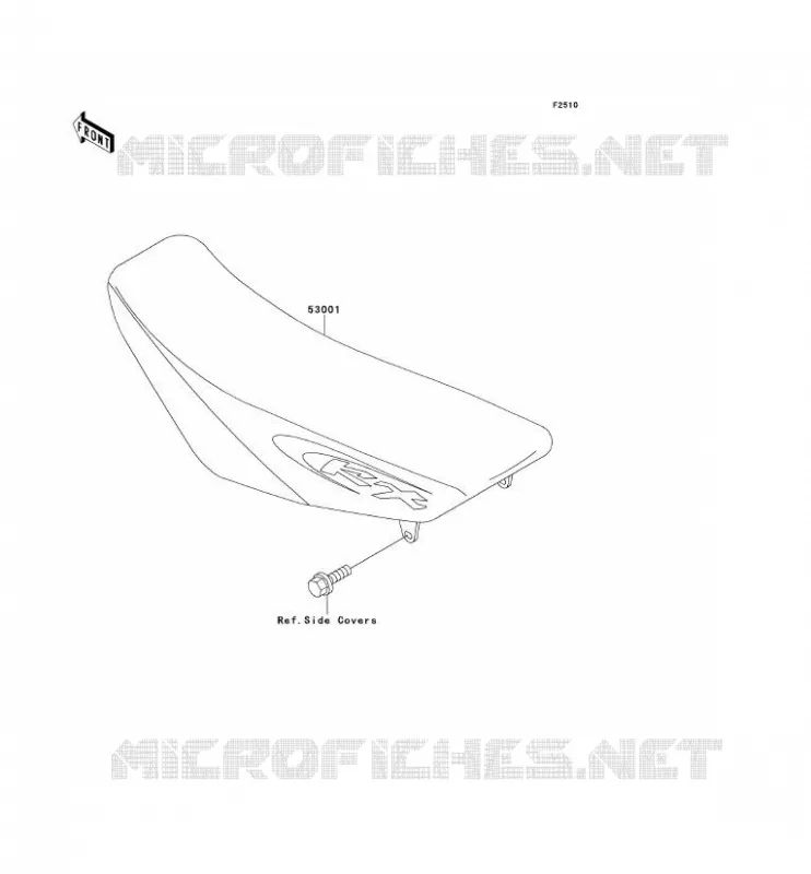 SELLE Kawasaki TOUT-TERRAIN 100 1999 KX100  KX100-C2