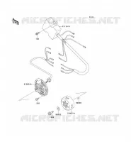 G&Eacute;N&Eacute;RATEUR pour Kawasaki KX125 1990