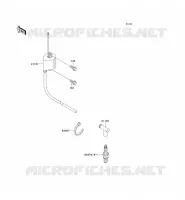 BOBINE D'ALLUMAGE pour Kawasaki KX125 1991
