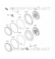 PNEUS pour Kawasaki KX125 1991