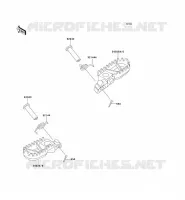 REPOSE PIED pour Kawasaki KX125 1991