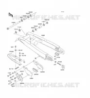 BRAS OSCILLANT pour Kawasaki KX125 1992
