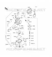 CARBURATEUR pour Kawasaki KX125 1992
