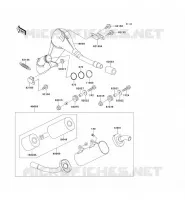 &Eacute;CHAPPEMENT pour Kawasaki KX125 1992