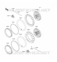 PNEUS pour Kawasaki KX125 1992