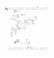 SELECTEUR pour Kawasaki KX125 1992