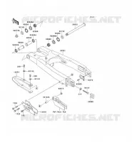 BRAS OSCILLANT pour Kawasaki KX125 1999