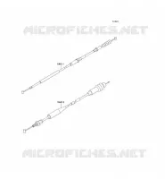 CABLES pour Kawasaki KX125 1999
