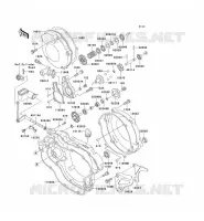 COUVERCLES MOTEUR pour Kawasaki KX125 1999