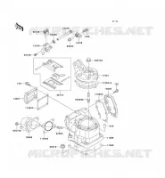 CULASSE/CYLINDRE pour Kawasaki KX125 1999