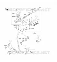 MAITRE CYLINDRE AV pour Kawasaki KX125 1999