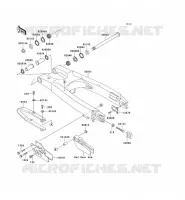 BRAS OSCILLANT pour Kawasaki KX125 2001