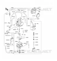CARBURATEUR pour Kawasaki KX125 2001