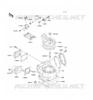 CULASSE/CYLINDRE pour Kawasaki KX125 2001