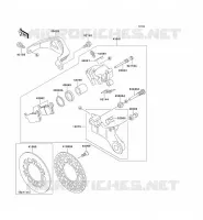FREIN ARRIERE pour Kawasaki KX125 2001