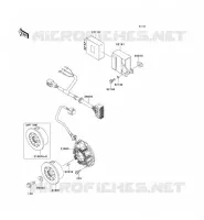 G&Eacute;N&Eacute;RATEUR pour Kawasaki KX125 2001