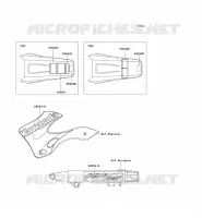 LABEL pour Kawasaki KX125 2001