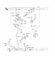 MAITRE CYLINDRE AV pour Kawasaki KX125 2001