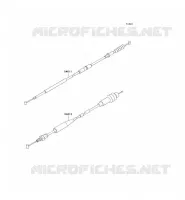 CABLES pour Kawasaki KX125 2002