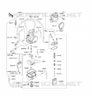 CARBURATEUR pour Kawasaki KX125 2002