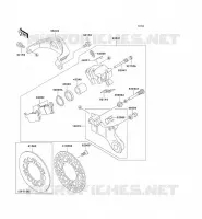 FREIN ARRIERE pour Kawasaki KX125 2002