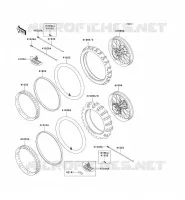 PNEUS pour Kawasaki KX125 2002