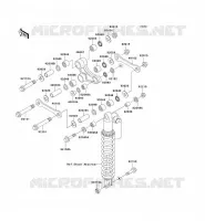 SUSPENSION pour Kawasaki KX125 2002