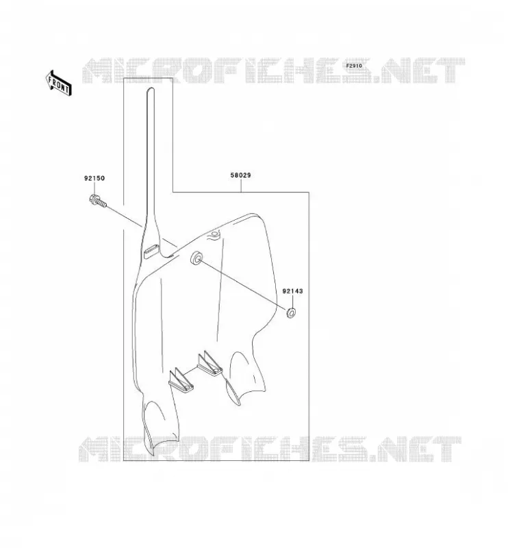 ACCESSOIRE Kawasaki TOUT-TERRAIN 125 2002 KX125  KX125-L4