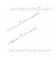 CABLES pour Kawasaki KX125 2002