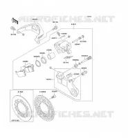 FREIN ARRIERE pour Kawasaki KX125 2002