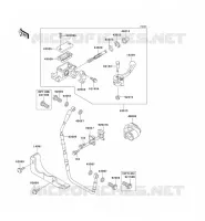 MAITRE CYLINDRE AV pour Kawasaki KX125 2002