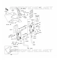 RADIATEUR pour Kawasaki KX125 2002