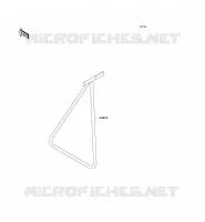 BEQUILLES pour Kawasaki KX125 2006